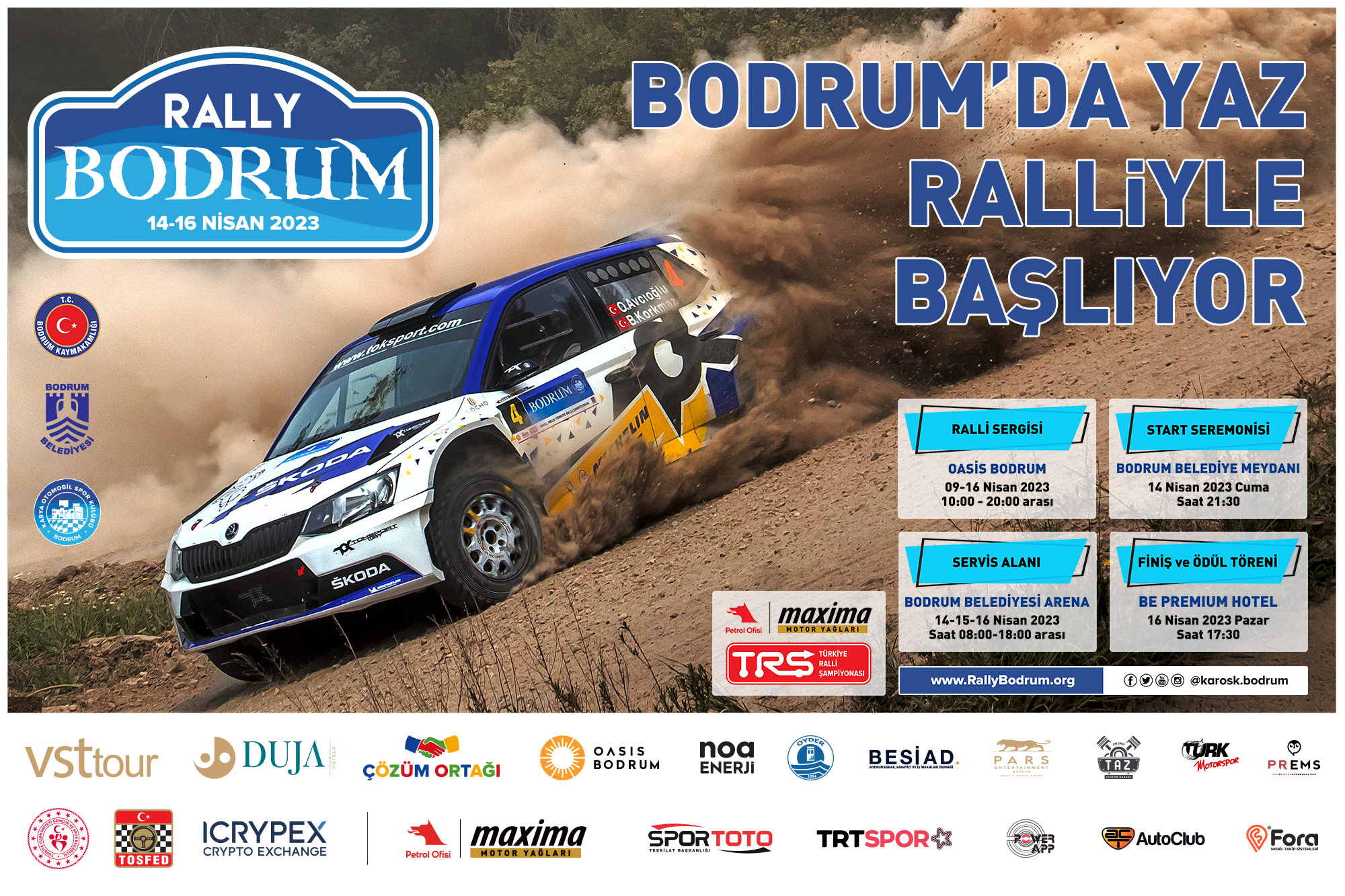 Rally Bodrum Dökümanları Yayında